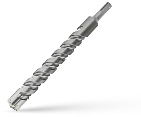 CSOOM SDS Plus Foret 22x310mm, Foret à béton professionnelle, Idéal pour percer dans la pierre, le béton, la pierre naturelle, le mur de briques