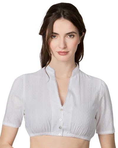 Stockerpoint Dirndlblus Tabea, Vit, 40