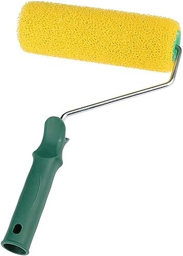 SFQEVHRZ Rulli per verniciatura， Rullo per facciate， Rimovibile con Manico in Poliestere Spugna Pennello Riparazione casa Pittura murale Strumento Decorativo