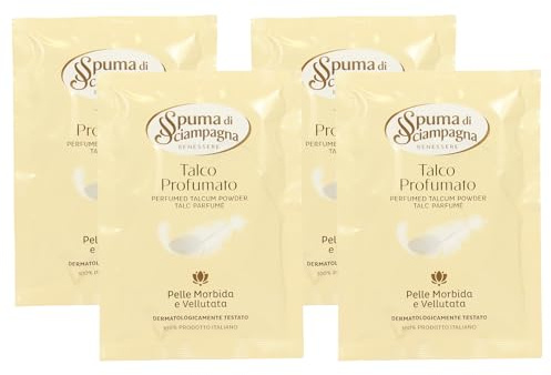 Busta Talco Profumato, Per Una Pelle Morbida e Vellutata 75g (4 Buste)