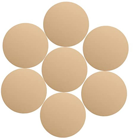 JEWEDECO 50stücke Pack Runde Graffiti-karton Diy-malpapierkarten Für Zeichnungen Und Mandalas Mit Sauberen Und Glatten Kanten Für Scrapbooks Grußkarten Malvorlagen