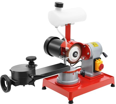 Sägeblattschärfgerät 370W Schärfmaschine für 80-700mm Kreis Hartmetallsägeblättern, Schärfgerät Winkel Einstellbar 45°,2850RPM