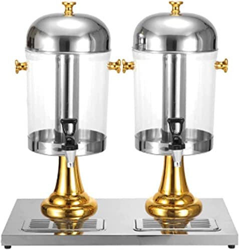 ININOSNP Dispensador de Bebidas de Mesa Dispensador de Torre de Cerveza Dispensador de Cerveza Dispensador de Bebidas de Hotel 8L * 2 Dispensador de jugos Dispensador de Bebidas de Restaurante