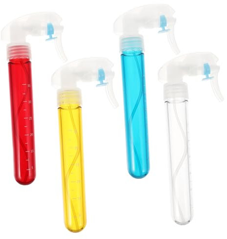 Vaguelly 4pcs Salon Spray Bottle for Hair Care Ultra Fine Mist Water Sprayer for Barber Tools for Cleaning and Styling