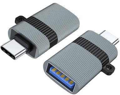 1 adaptador USB tipo C hembra a USB3.0 macho tipo C hembra cable de carga USB 3.0 macho adaptador de cargador