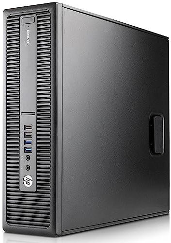 HP EliteDesk 800 G2 SFF, processeur Core i5-6400, mémoire RAM 32 Go SSD, disque SSD 1 To, Win 11 Pro (reconditionné)