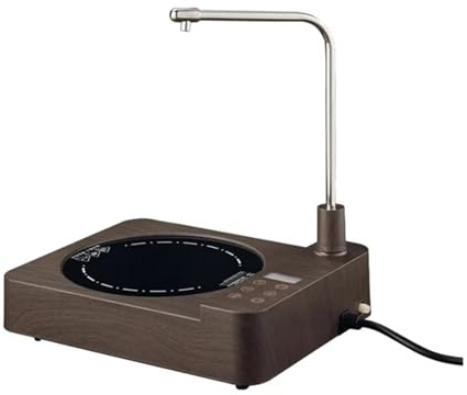 MOBYGKFY Stufa elettrica in ceramica Distributore automatico di acqua Forno riscaldante Stufa elettrica for tè Stufe riscaldanti a piastra calda(Blue,White)