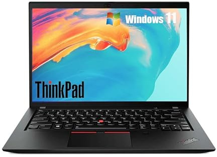 Lenovo Thinkpad T490s Business Laptop, 14 Zoll (1366x768), Intel Core i5-8265U, 8 GB RAM, 256 GB SSD, QWERTY Tastatur, Windows 11 Pro (Generalüberholt)