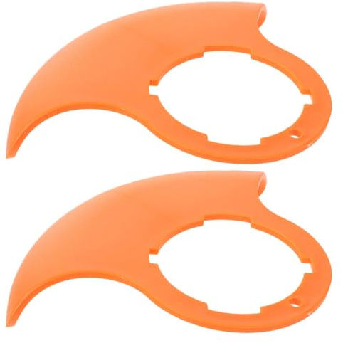 SOIMISS Accessori per Tosaerba a Batteria 12v/24v, Deflettore per Vegetazione 2 Pezzi, Protezione Sicurezza Leggera e Resistente per Decespugliatore Senza Fili, per Manutenzione Prato