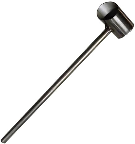 Guangcailun Macchina automatica per zucchero filato, cucchiaio in acciaio inossidabile, accessorio per feste, 30 mm