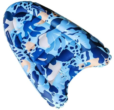 Aufblasbares Bodyboard - Schwimmplanke Mit Griff Für Pool & See - Tragbarer Surfboard-Schwimmkörper Für Garten Fluss & Meer