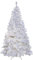 Künstlicher Weihnachtsbaum Ottawa von Star Trading, Tannenbaum mit LED Lichterkette und Ständer in Weiß für innen und außen, weiß, Höhe: 2,1 m, IP44