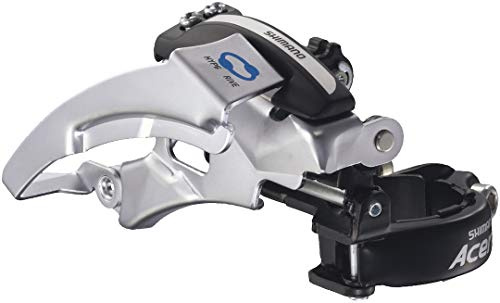 Shimano Umwerfer-03482338 Umwerfer Silber/Schwarz Einheitsgröße