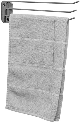 Decko #38190 Swing Arm Kitchen Towel Rack, Chrome
