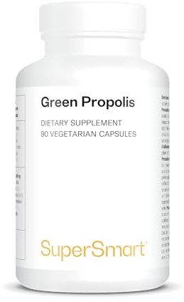 Green Propolis - Estratto di Propoli Verde Brasiliana - Il Segreto di Salute dell’Alveare - Potente Antiossidante per l’Immunità - 90 Capsule - SuperSmart