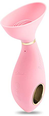 Amore femminile onda con clitoride stimola succhiare yin yin vibrante strumento di vibrazione uovo vibratore strumento di divertimento (10 tipi di frequenza di vibrazione),Pink