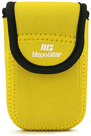 MegaGear MG1859 Étui Ultra léger en néoprène pour Appareil Photo Canon PowerShot SX620 HS, IXUS 175, IXUS 185, IXUS 180, IXUS 285 HS, Ixus 190, SX610 HS Jaune