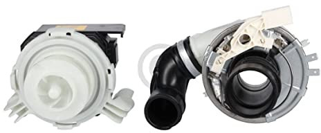 Heizpumpe kompatibel mit AEG 405537379/1 Motor Bleckmann kpl mit Pumpenkopf und Heizung für Geschirrspüler