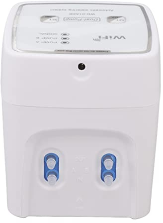 Mrisata WiFi-Tropfbewässerungs-Kit Automatisches Zweikanal-Bewässerungssystem für 20 Topfpflanzen Fernsteuerung des Automatischen/manuellen/verzögerten Bewässerungsmodus