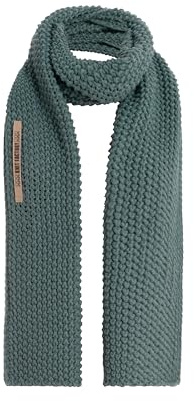 KNIT FACTORY - Carry Schal - Strickschal für Damen und Herren - Bequemer Schal mit Wolle - Hochwertige Qualität - 200x35 cm