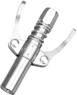 KJOET Pistolet graisseur Manuel à Levier Robuste Coupleur de Pistolet à Graisse 10000 PSI NPTI/8, buse de Graisse Haute Pression, Accessoires de Pompe à Huile