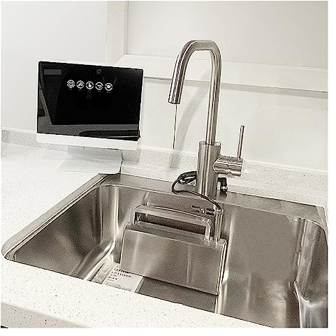 Lavavajillas automático Fregadero Portátil For El Hogar Completamente Automático 110/220, Lavavajillas Pequeño Independiente Sin Instalación, Lavavajillas Ultrasónico De Cocina A5 Diseño compacto y qu