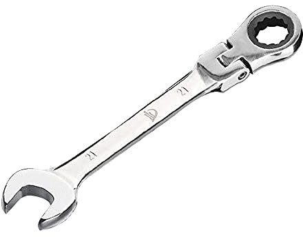 Juego de Llaves combinadas de trinquete de 6 a 24 mm, Juego de Llaves métricas, Llave de Cabeza móvil, Herramientas manuales de reparación de automóviles (24 mm)