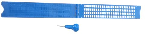 Piastra Braille in Plastica 4 Linee 28 Celle Stylus | Braille For Blind, Braille Writing Fingerboard For Blind, Leaning Writing Board For Blinds, Back To School Party