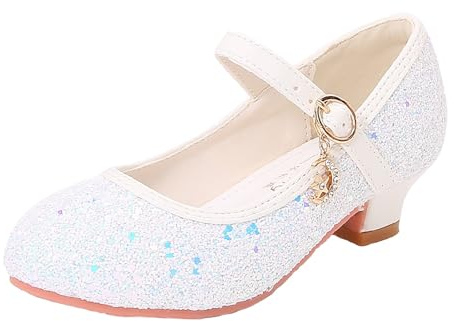 cfpqv Mary Jane Chaussures pour femme Escarpins à lanières Paillettes Chaussures à talons pour femme Chaussures élégantes et confortables Ballerines basses Chaussures de danse Chaussures de soirée