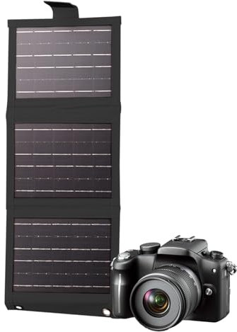 Panneau Solaire Chargeur Téléphone Pliable Portable Charge Rapide Extérieur