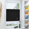 Grandekor Plissee ohne Bohren Verdunkelung Schwarz 85x120cm(BxH), Klemmfix Verdunklungsplissee für Fenster Tür, Thermo Plissees Verdunklung Blickdicht für Schlafzimmer, Wohnzimmer, Büro