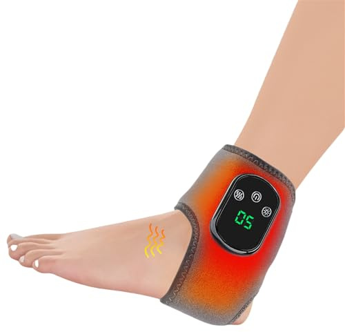neamova 3-in-1 Fußmassagegerät Tragbares Fußmassagegerät mit Wärmetherapie, 3 Vibrationsmodi und 5 Wärmestufen