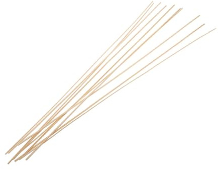 SKISUNO 10pcs Bamboo Kite Frame Rods Sturdy Dowels for DIY Craft Kits Lightweight Natural Bamboo Sticks for Kite Making and Repair Flexible Support for Outdoor Play and Steady Flight