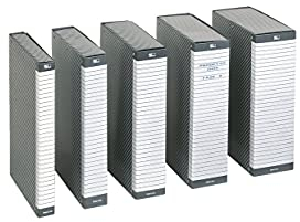 Esselte 390304040 Kartonmappe zur Archivierung von Langzeitdokumenten, A4, 4 cm Rücken, plastifizierte Fibrone