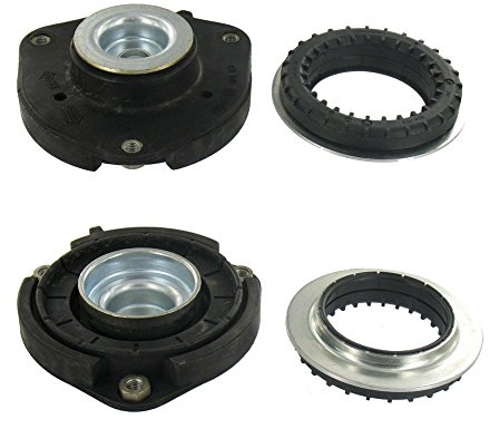 SKF VKDA 35122 T Coupelle d'amortisseur Essieu avant Compatible avec VW Golf V 3/5 portes 1K1 Golf VI 3/5 portes 5K1 Tiguan I 5N Touran I 1T1, 1T2 Passat B6 Variant 3C5 Scirocco III 137, 138