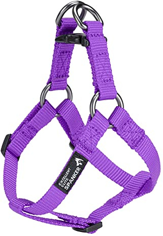 EXCELLENT ELITE SPANKER No Pull Hundegeschirr – Einfaches Katzengeschirr | verstellbar, aus reinem Nylongewebe, für Hunde kleiner Rassen und Katzen, zum Spazierengehen, Wandern, Training und Laufen