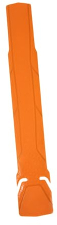BELLIFFY Aufkleber aus PVC für Mountainbike Rahmenschutz Fahrrad Unterrohr Schützt vor Stößen und Ist Einfach zu Reinigen in Orange für Mountainbike Zubehör