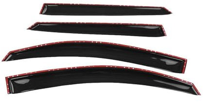 DZSMACHENGSM Car Windabweiser 4PCS Für VW Für Touran 2006-2015 Auto Sonnenschutz Fenster Windabweiser Für Auto Air Windabweiser Auto Seite Fenster Windabweiser Visier Schatten Seitenfensterabweiser
