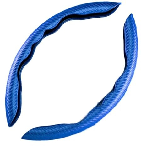 Coprivolante Coprivolante Per Auto Accessori Antiscivolo Coprivolante Universale Antiscivolo Per Auto rivestimento volante(Blue)