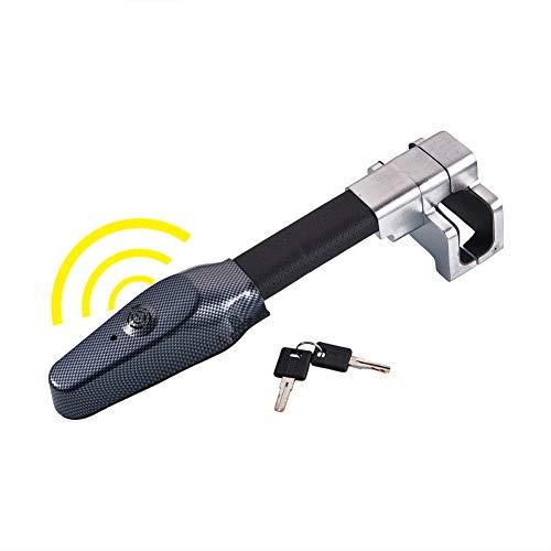 cerradura del volante, cerradura del volante del c Dispositivo antirrobo for coche, bloqueo universal for volante, alarma de seguridad antirrobo for coche, bloqueo en T
