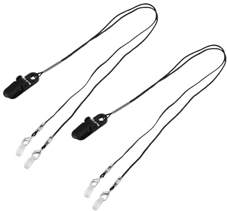Toyvian 2set Ear Plug String Loss Earplug Lanyard Safety Cord for Hearing Aid Accessories Outdoor Activities Silicone Protection