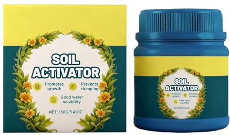 Rivitalizzante Terreno - Rivitalizzante Radicale Organico E Naturale - Attivatore Organico Del Suolo - per Prato Alberi da Frutto Orti Vasi Terriccio Compost