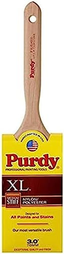 Purdy 144100330 XL Series Elasco Flat Trim Paint Brush, 3 inch