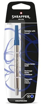 Sheaffer® Classic Tintenroller Nachfüllpackung - Blau Mittel - Blisterkarte