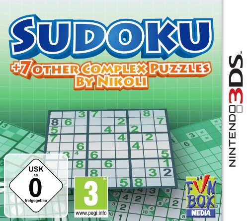 Sudoku + 7 other Complex Puzzles by Nikoli - [Nintendo 3DS]