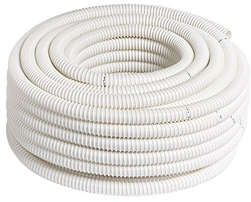 Tubo corrugato in acciaio inossidabile da 16 mm x 25 mt - Argento - 1 pezzo