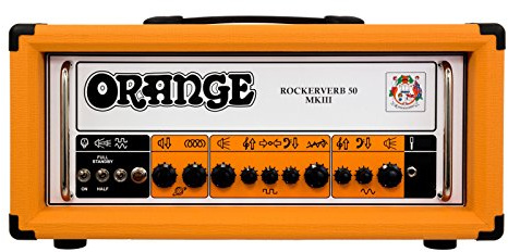Orange Rockerverb 50H MKIII Head Orange - Röhren Topteil für E-Gitarre