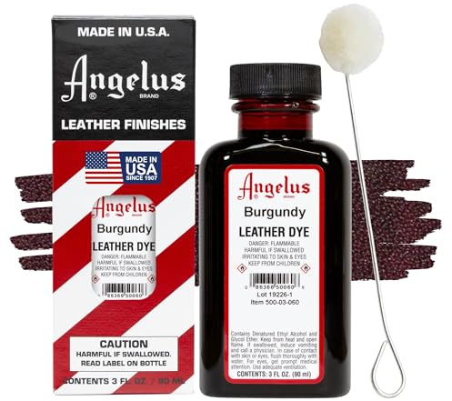 Angelus Leather Dye Burgundy