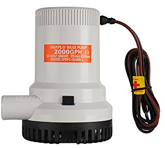SEAFLO 01 Serie 2000 GPH Bilgenpumpe