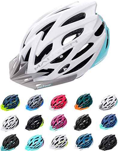 meteor® Marven Fahrradhelm Herren Damen Kinder-Helm MTB rollerhelm mädchen kinderfahrradhelm für Downhill rennradhelm Mountainbike Inliner skaterhelm BMX fahradhelm Scooter Jungen Bike Helmet